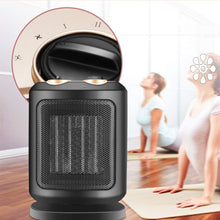 Zyyqt Fan Heaters, Ceramic Space Heater,Mini Personal Heater Fan with Auto Oscillation, Safety Guarantee with Over-Heat and Tilt Protection 3s Quick Heating