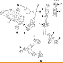 Volkswagen 1K0 199 231 J, Suspension Control Arm Bushing
