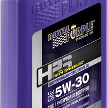 Royal Purple 36530-6PK HPS 5W-30 Synthetic Motor Oil with Synerlec Additive Technology - 1 qt. (Case of 6)