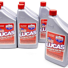 Lucas Oil 10179-6PK 1 Pack Synthetic (0w30 Oil6x1 Qtr.)