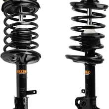 OREDY Front Pair Complete Struts Shock Coil Spring Assembly Replacement for Toyota Corolla 1993-2002 and Chevrolet Prizm 1998-2002 and GEO Prizm 1993-1997# 271951 271952 11151 11152 SR4064 SR4065
