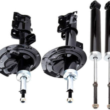 Shocks Struts,ECCPP Front Rear Shock Absorbers Strut Kits for 2003 2004 2005 2006 2007 Nissan Murano Compatible with 334380 72267 334381 72268 344439 911282