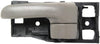 Interior Door Handle Compatible with Toyota Tundra 00-06 Front Right and Left Side Inside Gray W/Door Lock Standard/Extended Cab Pickup