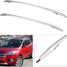 NOTUDE Roof Rack Top Rails fit for Ford Escape 2013-2016 Rooftop Side Rails Cargo Carrier for Ford Escape - Max Load 150LBS (Sold as 1 Pair)