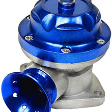 Adjustable and Universal Blow off Valve, Floating Valve Design, 12 Month Manufacturer Warranty (Blue)