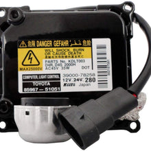 For Toyota Lexus D4S D4R OEM Ballast KDLT003 / DDLT003 85967-24010 / 85967-53040 / 85967-52020