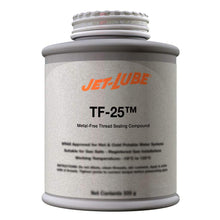 Jet-Lube TF-25 - Heavy Duty | Anti-Seize | Thread Sealant | High Temperature | Brushable | Lead-Free | Water-resistant | 1/2 Lb.