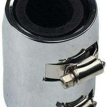 SUPERFASTRACING 48" Flexible Stainless Steel Radiator Coolant Water Hose Kit with Caps Universal