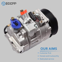 ECCPP A/C Compressor with Clutch Replacement for Mercedes-Benz C230 E350 Porsche 911 Boxster Cayman Panamera
