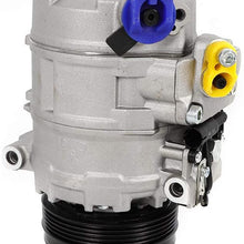 A/C Compressor, Air Conditioner Compressor, AC Compressor & A/C Clutch for 03-06 BMW X5 3.0L V6 CO 10837C 64526918000