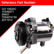 cciyu Air Conditioning Compressor for 1999-2005 Suzuki Grand Vitara 2.5L 1999-2001 Suzuki Vitara 1.6L CO 10620C Auto Repair Compressors Assembly