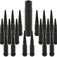 AUTOMUTO 20pcs Closed End Lug Nuts with 1 Key 12x1.5 Compatible with Lexus Toyota 1986-2016