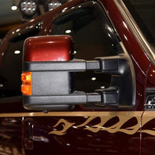 Xinctai Switchback LED Side Mirror Marker Light Turn Signal Lamp for 2008 to 2016 Ford F250 F350 F450 F550 Super Duty Pickup Truck, Smoke Lens/Clear Lens (Smoke Lens)