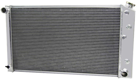 CoolingSky 3 Row All Aluminum Radiator for GM Chevrolet/Buick/GMC Pickup; El Camino, Chevelle Impala 1968-87