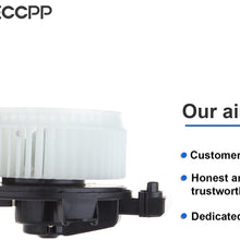 ECCPP ABS Plastic Heater Blower Motor w/Fan Cage Blower Motor Resistor Replacement fit for 2002-2008 for Dodge Ram 1500 2500 3500 4000/2002-2004 Replacement for Jeep Grand Cherokee