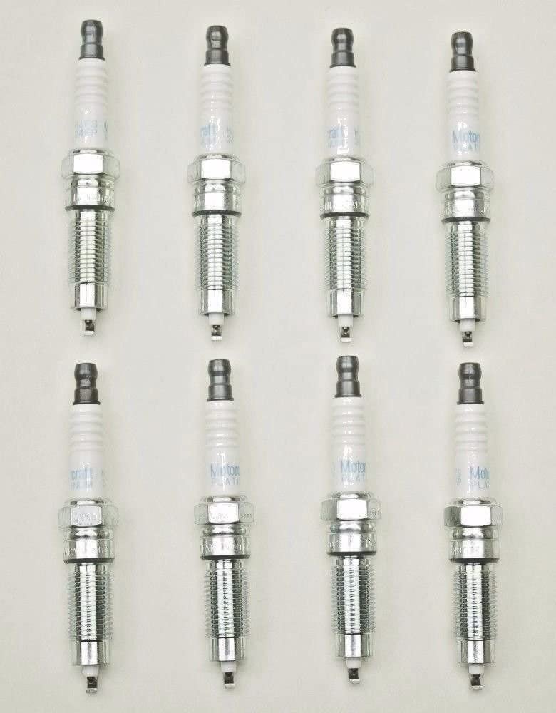8 New Motorcraft Spark plugs SP509# HJFS24FP Ford Lincoln