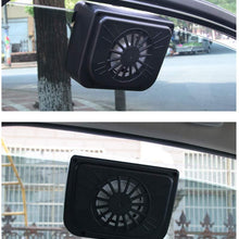 Kesoto Car Exhaust Fan Solar Power Truck Window Cooler Breathing Circulating Fan