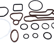 Engine Oil Cooler Gaskets Seals Kit for Chevrolet Cruze Sonic Aveo Pontiac G3
