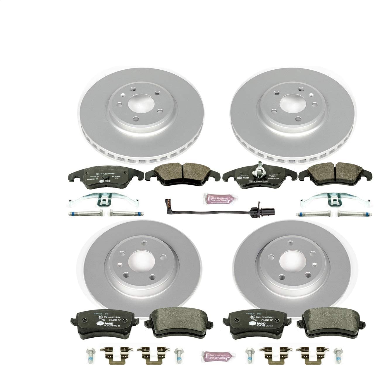 Power Stop ESK5754 Euro-Stop Brake Kit