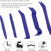 Manelord Trim Removal Tool - 5Pcs Trim Removal Tool Set, Auto Body Kit for Car Clips Removal, Dashboard Removal and Car Door Panel Trim Removal