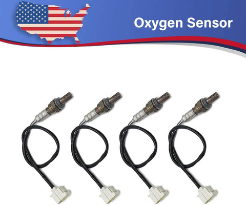 Ai CAR FUN Upstream/Downstream O2 Oxygen Sensor 4PCS 234-4029 Fit for Chrysler Aspen Dodge Dakota Durango Neon Ram 1500 2500 3500 Jeep Grand Cherokee Liberty Wrangler, Mitsubishi Raider