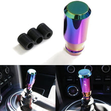 ICBEAMER Neo Chrome Manual or Automatic Shift Knob, Universal Fit for Honda Acura Mazda Mitsubishi Nissan Infiniti etc.