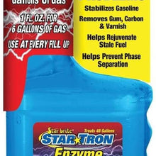 Star Tron Enzyme Fuel Treatment - Regular Gas Formula 8 oz - Treats 48 Gallons, Model Number: 14308