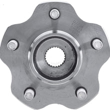 QJZ [2-Pack/Pair] 512535 - REAR Wheel Hub Bearing Assembly Compatible with [AWD Models ONLY] [Nissan] 2014-17 Juke, 2017-19 Qashqai, 2014-19 Rogue, 2014-15 Rogue Select, 2017-19 Rogue Sport