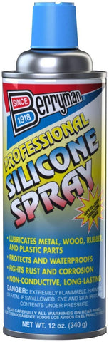 Berryman Products 1716 Professional Silicone Spray with Extension Tube [VOC Compliant in All 50 States], 12-Ounce Aerosol