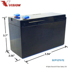 Vision SCP1270 F2 Battery