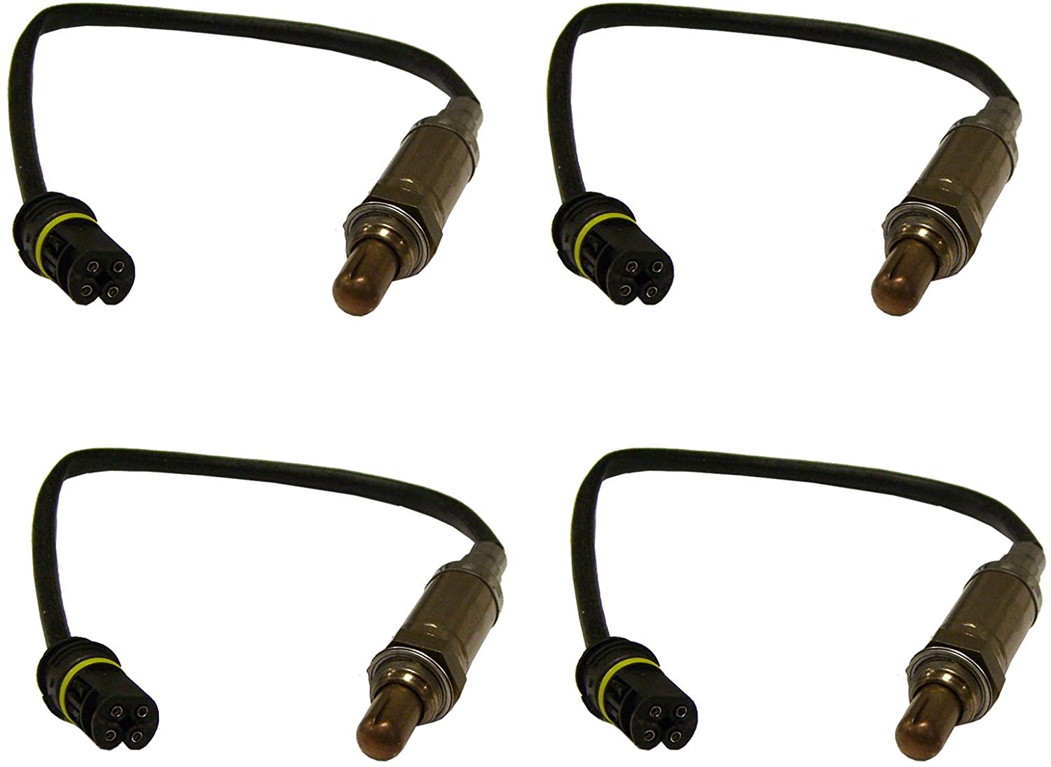 AD Auto Parts New Herko Automotive Oxygen Sensor Set (4) for Mercedes-Benz ML350 ML500 1996-2005