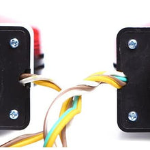 CZC AUTO 12V LED Magnetic Towing Light Kit for Boat Trailer RV Truck - Magnetic Strength 55 Pounds
