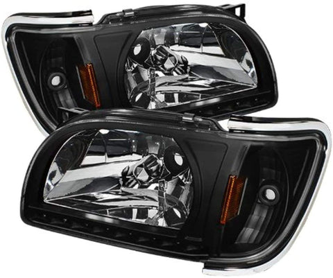 Spyder Auto HD-ON-TT01-1PC-LED-CC-BK Crystal Headlight