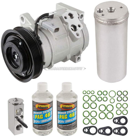 AC Compressor & A/C Kit For Dodge Caravan Grand Caravan Chrysler Town & Country Minivan 2004 2005 2006 2007 - BuyAutoParts 60-81274RK NEW