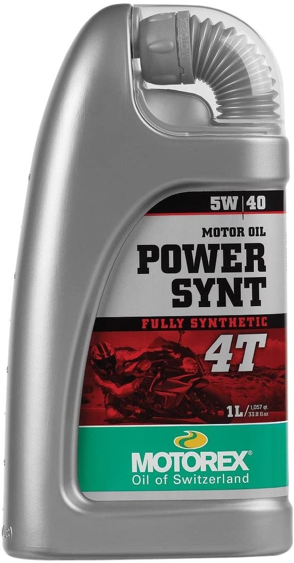 Motorex Power Synthetic 4T Oil - 5W40 - 4L. 404-400