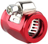 Car Hose Clamp Fuel Water Tube, Car Modification AN6 Fuel Hose Clamp Finisher Aluminum Alloy Pipe Trimmer Clip