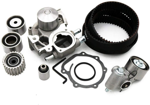 Timing Belt Water Pump Kit fits for 2004-2011 Subaru Forester Impreza,2005-2011 Subaru Legacy Outback, 2004-2006 Baja 2005 Saab 9-2X 2.5L SOHC