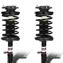 DNA MOTORING SHO-OE-00024-RLR Rear Coil Spring Shock Strut [for 93-02 Corolla FWD/Prizm], Black