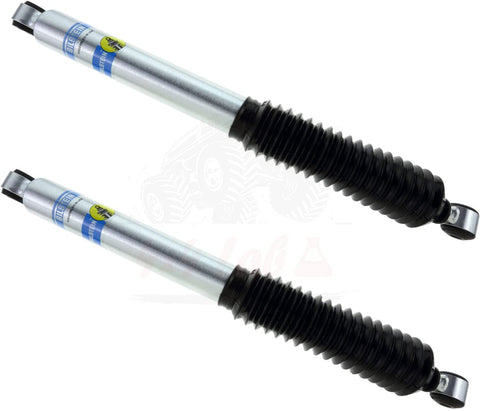 Bilstein B8 5100 Series 2 Front Shocks Kit for 99-04 Ford F-250 Super Duty 4WD 0-2.5 inch lift Ride Monotube replacement Gas Charged Height Adjustable Shock absorbers part number 33-187297
