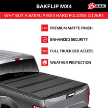 BAK BAKFlip MX4 Hard Folding Truck Bed Tonneau Cover | 448329 | Fits 2015-20 Ford F150 5'6" Bed
