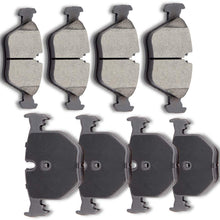 SCITOO 8pcs Front Rear Ceramic Brake Pads fit for 2004 05 06 07 08 09 2010 BMW X3,2005 2006 BMW M3,2006 2007 2008 BMW Z4,2001 02 03 04 2005 BMW 330xi/330i,2001 02 03 04 05 2006 BMW 330Ci