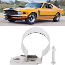 Aramox Ignition Coil Bracket, CNC Aluminium Alloy Ignition Coil Mount Bracket Fit for Ford Mustang F150 (Silver)
