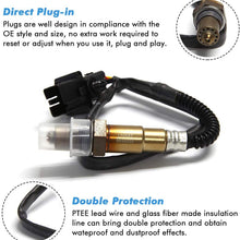 17018 Oxygen Sensor for 2000 2001 2002 Forester Impreza Legacy Outback 2.5L H4 Upstream and Downstream Oxygen Sensor Replace OE # Bosch 17018