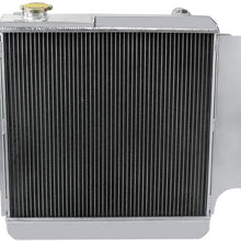 OzCoolingParts 4 Row Core Aluminum Radiator for 1987-2006 88 89 90 91 92 93 94 95 96 97 98 99 00 01 02 03 04 05 Jeep Wrangler TJ YJ GM Chevy V8 Conversion
