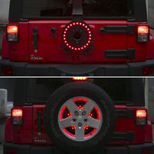 RT-TCZ for Jeep Wrangler Spare Tire Brake Light Rear Tail Light Third 3rd Brake Light for Jeep Wrangler JK JKU JL JLU Unlimited Rubicon Sahara X Sport 2 Door or 4 Door 2007-2020