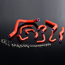 Red Fits 88-91 For Honda Civic/CRX EE EF CR-X Base/DX/HF/Si Silicone Hose Kit 1989 1990 1991