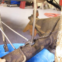 89703 Stainless Brake Line 4-6'' suspension Lift 25'' fits for 1984-2001 Jeep Cherokee XJ, 1987-2006 Jeep Wrangler TJ LJ YJ