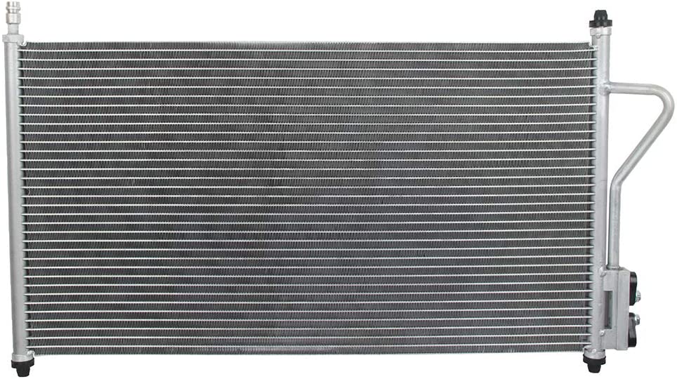 ECCPP Auto Parts Air Conditioning A/C AC Condenser Aluminum A/C AC Condenser Replacement Radiator for 2000-2005 Ford Focus 2004 Honda CR-V 2017 Subaru Impreza