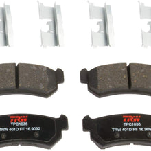 TRW TPC1036 Premium Ceramic Rear Disc Brake Pad Set