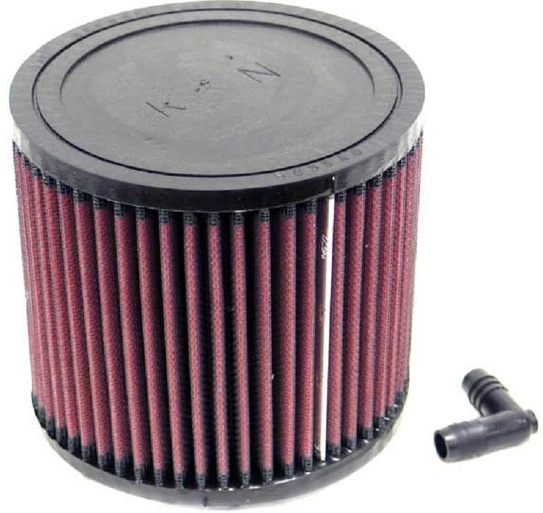 K&N Universal Clamp-On Air Filter: High Performance, Premium, Washable, Replacement Engine Filter: Flange Diameter: 2.5625 In, Filter Height: 5 In, Flange Length: 0.75 In, Shape: Round, RA-0650